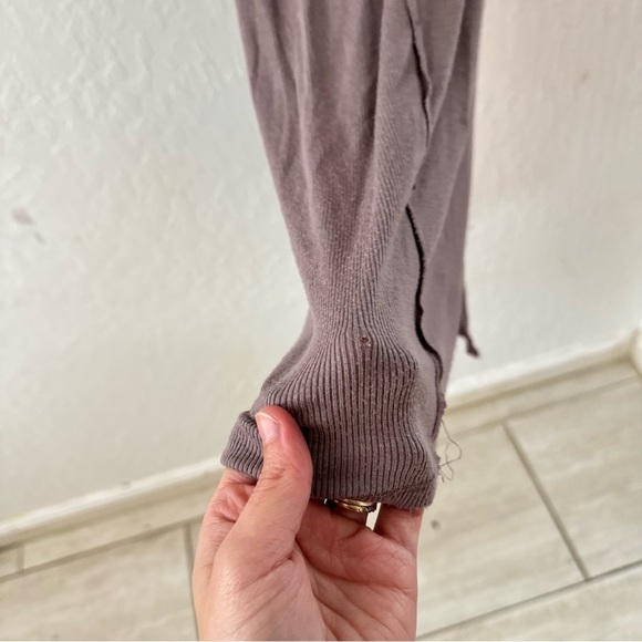 Free People Intimately Smoke Purple Slinky Ribbed Tank Slip Dress S - Picture 4 of 8